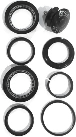 Рулевая колонка NECO H369-3 1-1/8" A-Head полуинтегрированная, 41,4/46мм